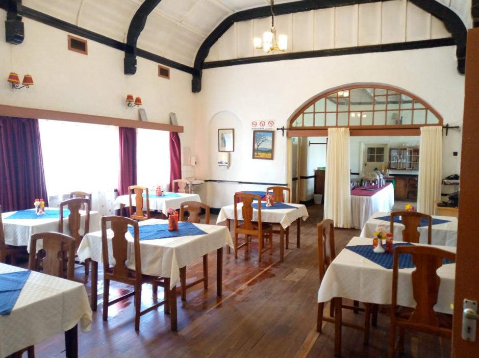 Dining at Kitale Club