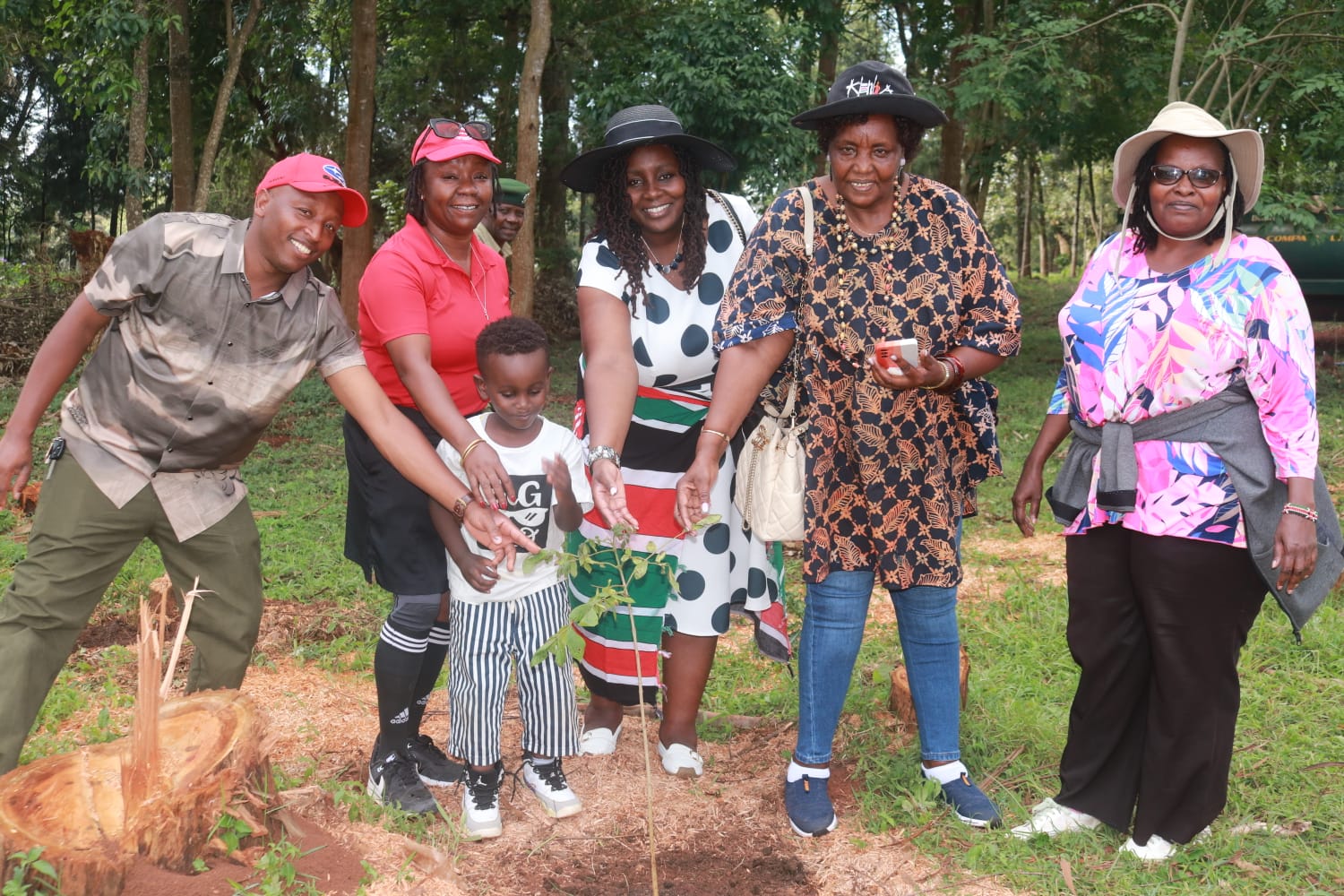 Kitale Club Tree Planting Day